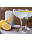 Spindrift Sparkling Water Lemon Flavored Made with Real Squeezed Fruit 12 Fl Oz Cans Pack of 24 Only 3 Calories per Can