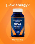 Serenergy Health Viva Vitality - Energy and Longevity Multifunctional Dietary Supplement - Recharge Formula to Boost Energy Levels and Endurance - Support Vitality, Mental Focus (60 Capsules)