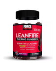 Force Factor LeanFire Thermo Gummies with B12 Vitamins, Caffeine, & Green Coffee Bean, Boost Energy, Metabolism, Endurance, Stamina, Motivation, Focus, & Performance, Pre Workout Gummies, 60 Gummies