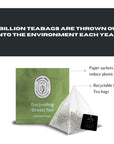 Tribal Trail Organic Green Tea Bags 30 count  212 oz  Darjeeling Tea Second Flush  USDA Organic  NonGMO  Artisanal Tea from Himalayas