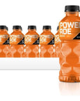 POWERADE Sports Drink Orange - 20 Fl Oz (Pack of 24)