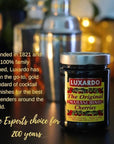 Luxardo The Original Maraschino Cherries  Gourmet Italian Cocktail Maraschino Cherries  for Old Fashioned Manhattan and Desserts  Approximately 65 Cherries Per 400G Jar Pack of 4