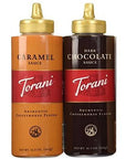 Torani 165oz 2pack Sauce Sampler Chocolate  Caramel