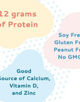 Grow Daily 3+ Shake Mix 7-serving Canister by Healthy Heights - Protein Powder (Chocolate) - Developed by Pediatricians - High in Protein Nutritional Shake - Contains Key Vitamins & Minerals