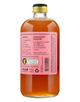 Liber  Co Rio Red Grapefruit Cordial 17 oz Made with Texas Grapefruit