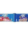 Make Your Day Toaster Pastry Variety Frosted Brown Sugar Cinnamon Smores Strawberry Blueberry Cherry and Hot Fudge Sundae 33 Ounce Pack of 6  with MYD Bag Clip