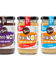 NOT-Nut Variety Pack | PeaNOT Butter | HazelNOT Choc,  11 oz (Pack of 3)