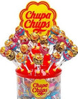 Chupa Chups extrasour Lutscher 120g 10 Lollis Fruit Lollis