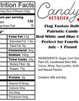 Candy Retailer  Flag Tootsie Rolls  Patriotic Candy  Red White and Blue Candy  Perfect for Fourth of July  1 Pound