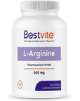 BESTVITE L-Arginine 500mg (240 Capsules)