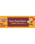 Keebler Toast  Peanut Butter Sandwich Crackers Pack of 2