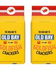 Limited Edition Old Bay Seasoning Snack Crackers Bundle Two 66 oz bags