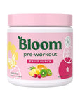 Bloom Nutrition Original Pre Workout Powder, Amino Energy with Beta Alanine, 85mg Natural Caffeine from Green Tea Extract, Sugar Free & Keto Friendly Drink Mix for Low Intensity Workouts, Fruit Punch