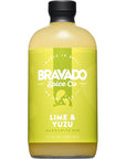 Lime and Yuzu Margarita Mix by Bravado Spice Gluten Free Vegan Low Carb Paleo Margarita Mix All Natural 17oz Bottle Award Winning Gourmet Margarita Mix