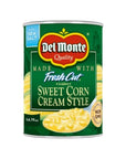 Del Monte Canned Fresh Cut Golden Sweet Cream Style Corn 1475 oz Can