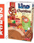 Lino Chocolino Instant Cereal Flakes 7oz 2 Pack