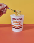 Maruchan Ramen Instant Lunch Variety 12 Count 6 Flavors with By The Cup Chopsticks