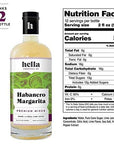 Hella Cocktail Co Habanero Margarita Premium Cocktail Mixers  Made with Real Lime Juice and Habanero Pepper ReadytoMix for The Perfect Spicy Margarita 750ml 3Pack Habanero Margarita