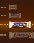 SNICKERS Candy Almond Milk Chocolate Bars Bulk Pack 176 oz Bars Pack of 24