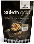 Sukrin Gold and Syrup Bundle  Low Carb Keto Brown Sugar and Syrup Alternative Gold