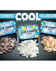 ICE CHIPS Xylitol Candy 3 Pack Assortment Sour Apple Sour Cherry Lemon 528 OZ