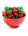 Strawberry Hard Candy  5 Pounds  Strawberry Bon Bons  Strawberry Filled Hard Candies  Red Fruit Flavored Candy  Classic Hard Candy