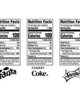 Coca Cola Mini Can Variety Pack 75 oz 12 ct 4 flavors  3 each of Coke Classic Orange Fanta Sprite LemonLime Cherry Coca Cola  Sophley Individually Wrapped Straws 24Pack