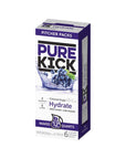 Pure Kick Pitcher Variety Pack Strawberry Watermelon  Concord Grape 6 Count 3 of each Variety Pack