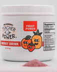 Teacher Power The Original in Fruit Punch Sugar Free Energy Drink 70servings per Jar 100mg Caffeine with B Vitamins