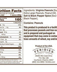 FERIDIES 9oz Assorted Seasoned Super Extra large Virginia Peanuts 4 pack - (Salted, Hot and Spicy, Sea Salt & Black Pepper & Redskin) - 36 ounces total