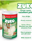 ZUKO HORCHATA Instant Powder Drink Canister No Sugar Needed 334 Oz Pack of 1