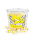 Stewart Old Fashioned Lemon Flavored Pure Sugar Candy Puff Balls  Individually Wrapped Candy Snack FatFree CholesterolFree GlutenFree Made in the USA  27oz Tub