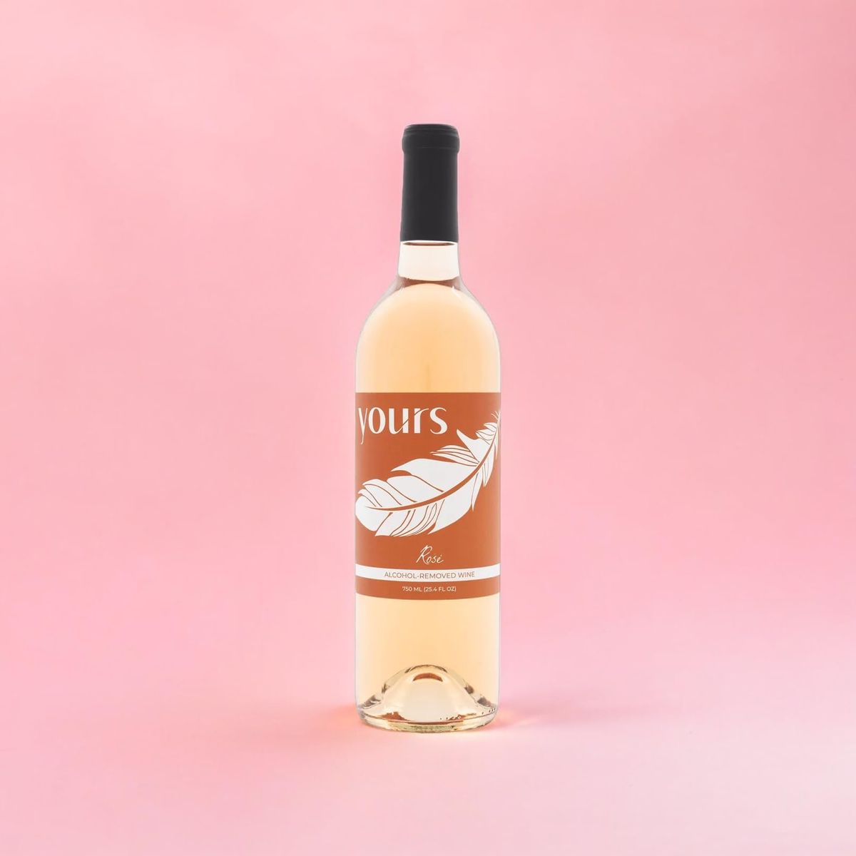 YOURS NonAlcoholic Wine Rose  AlcoholRemoved Rose with Only 25 Calories and No Added Sugar