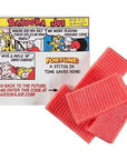 Bazooka Bubble Gum Individually Wrapped Pink Chewing Gum in Original Flavor  10 Piece Wallet Packs Pack of 12  Fun Old Fashioned Candy for Kids