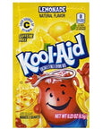 KoolAid Drink Mix Packets Cherry Orange Grape Lemonade and Tropical Punch Each Packet Makes 2 Quarts Pack of 30  with Make Your Day Stirrer