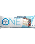 ONE Protein Bars, Birthday Cake, Gluten Free Protein Bars with 20g Protein and only 1g Sugar, Guilt-Free Snacking for High Protein Diets, 2.12 Oz, 12 Count