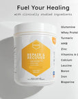 MEND Repair & Recover Citrus Protein Powder - Support Healing for Bones, Wounds, and Tissues