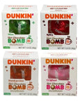 Dunkin' Hot Chocolate BOMB 4 Pack Assorted Flavors Bundle Stocking Stuffers & Christmas Gifts-