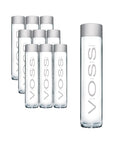 Voss Artesian Still water from Norway Naturally pure for a crisp refreshing taste 375ml GLASS bottled water 127 Fl oz Pack of 9