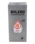 BOLERO  Iced Tea  Peach Flavored Sugar Free and Low Calorie Powdered Drink Mix Makes 12 Gallon for Strong Flavor or 1 Gallon for Mild Flavor 12 Large Sachets  Europes Favorite Drink Mix