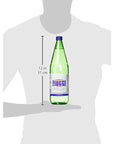 Fiuggi Still Natural Mineral Water  Refreshing Taste  Hydration 6 x 1L Glass Bottles  From Italy  Naturally LowSodium