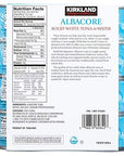 Kirkland Signature Solid White Albacore Tuna  Canned Chicken Breast Bundle  Includes 8 Cans of Albacore Tuna  6 Cans of Premium Chunk Chicken