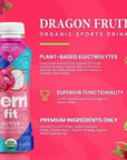 Berri Fit Hydration - Organic Dragon Fruit Flavor Natural Sports Drink - 16oz