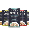 Wella Cereal Oatmeal Alternative GlutenFree Breakfast Hot Cereal GrainFree Paleo Organic Vegan High Protein Superfood PlantBased NonGMO Low in Net Carbs SingleServe Packets Flavor Variety Sampler 10 Count 2 of Each Flavor 16 oz Packets