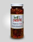 Holi Cannoli Poppys ChicagoStyle Hot Giardiniera  16 Ounces  Made in Chicago