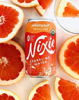 Nixie Sparkling Water Organic Grapefruit Sparkling Water 8 Pack 12 FZ