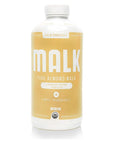 MALK Unsweetened MALK Vanilla Almond Non Dairy SOY  Dairy Free Lactose Free 28 oz Pack of 6