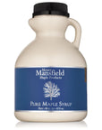 Mansfield Maple Pure Vermont Maple Syrup in Plastic Jug Grade A Dark Robust Pint