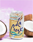 Generic La Croix Sparkling Water12 Fl Oz Cans 18 Pack Coconut