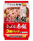 Maruchan Plump Sekihan Rice with Red Beans 56oz 3 pieces Japanese Instant Cooked Rice With MAIKO sticker Pio big bazar